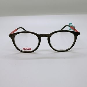 Hugo boss striped grey Rx frames
